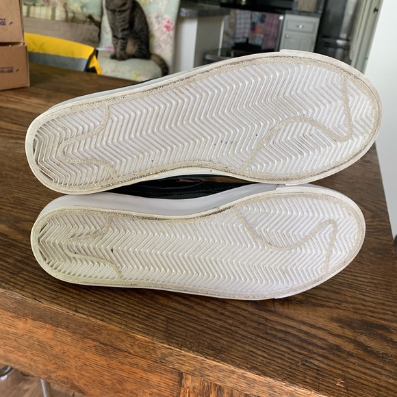 Rare 2009 X-Girl x Bearbrick x Nike Blazer Black Sequined Sneakers, Womens 7.5 - Picture 5 of 10